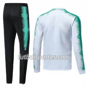 Portugal Chaqueta de Entrenamiento Trajes 2018 Blanco